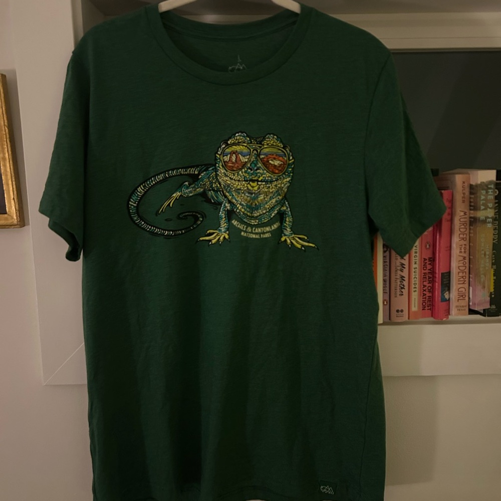 Chameleon Graphic Green T-Shirt